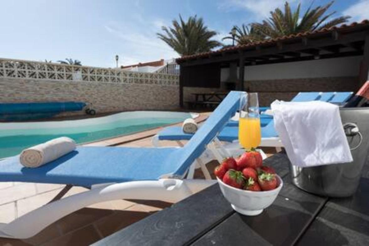 Corralejo Beach Villa San Antonio- Private Heated Pool, Breathtaking Sea View, Bbq, Fast Wifi By Amazzzing Travel Buitenkant foto